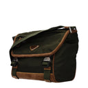 Prada Men's Crossbody Bag Green/Cocoa Fabric