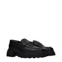 Hogan Loafers Women Leather Black