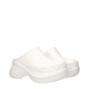 Balenciaga Crocs Slides And Clogs Women Rubber White