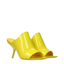 Salvatore Ferragamo Era Women's Sandals Yellow Patent