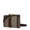 Gucci Ophidia Women's Crossbody Bag Beige/Ebony Fabric