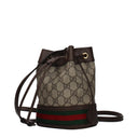 Gucci Women's Crossbody Bags Beige/Ebony Fabric