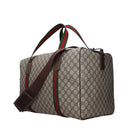 Gucci Men's Duffle Bag Beige/Ebony Fabric