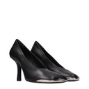 Burberry Women's Low Cut Leather Black