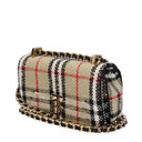 Burberry Women's Lola Shoulder Bag Beige Fabric