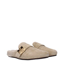 Tory Burch Mellow Clogs And Slides Women Suede Beige/Hazelnut