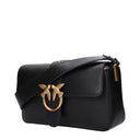 Pinko Love Women Shoulder Bags Leather Black/Gold