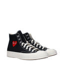 Comme Des Garçons Baskets Converse Men's Tissu Noir