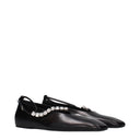 Jil Sander Tripon Ballerinas Women Black Leather