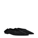 Saint Laurent Ballerina 8089189 Qn0 A1012 Women Plain Black