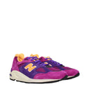 New Balance Sneakers 990 Men's Violet/Yellow Suede
