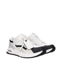 Off White Women's Sneakers White/Black Leather