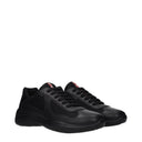 Prada Sneakers America's Cup Men's Fabric Black