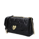 Love Moschino Women's Shoulder Bags Polyurethane Black