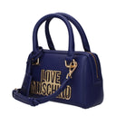 Love Moschino Women's Handbags Polyurethane Blue/Blueberry