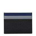 Dolce&Gabbana Dokumentenhalter Herren Leder Schwarz/Nachtblau