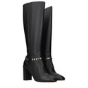 Salvatore Ferragamo Triba Women's Boots Black Leather