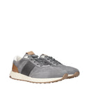 Tod's Men's Sneakers Suede Gray/Natural