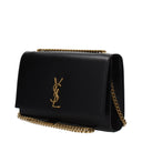 Saint Laurent Kate Women's Black Leather Shoulder Bag