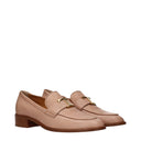 Tod's Women's Pink Leather Loafers