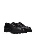 Max Mara Derby Track Damens Schwarzes Leder