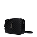 Saint Laurent Lou Donna Crossbody Bag Black Leather