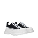 Alexander Mc Queen Women's Fabric Sneakers Black/White