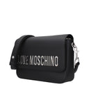 Love Moschino Women's Crossbody Bags Polyurethane Black/Silver