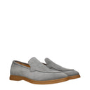 Eleven Men's Moccasins Suede Gray