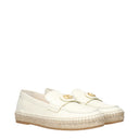 Valentino Garavani Women's Espadrillas Beige/Ivory Leather