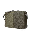 Michael Kors Jet Set Crossbody Bag Women's Fabric Green/Olive