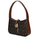 Michael Kors Lyra Women's Handbag Brown Fabric