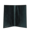 Pineider Passport Holder Men's Green Leather