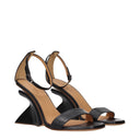 Off White Women's Sandals Leather Black