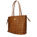 Mcm Women's Shoulder Bag Fabric Brown/Multicolor