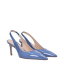 Stuart Weitzman Stuart Donna Glossy Sandals Sky Blue/Steel Blue