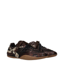 Miu Miu Women's Sneakers Fabric Brown/Moro Head