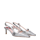 Roger Vivier Femmes Sandales Paillettes Argentées