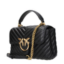 Pinko Handbags Lady Love Women Leather Black