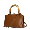 Jil Sander Goji Handbag Women Leather Brown