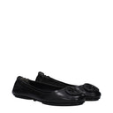 Tory Burch Minnie Travel Ballerina Women's Leather Black