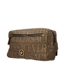 Versace Men's Bags And Pouches Beige/Brown Fabric