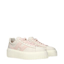 Hogan Sneakers H Stripes Women's Leather Beige/Pink