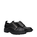 Max Mara Derby Weekend Damess Leer Zwart
