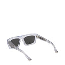 Męskie okulary przeciwsłoneczne Gucci Przezroczysty/szary octan