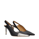 Off White Women's Sandals Leather Black