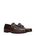 Salvatore Ferragamo Grandioso Men's Loafers Brown Leather