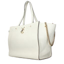 Jimmy Choo Avenue Women's Shoulder Bags White/Milk Leather
