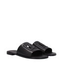Dolce&Gabbana Men's Sandals And Clogs Black Leather