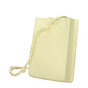 Jil Sander Tangle Crossbody Bag Women Leather Yellow/Lemon